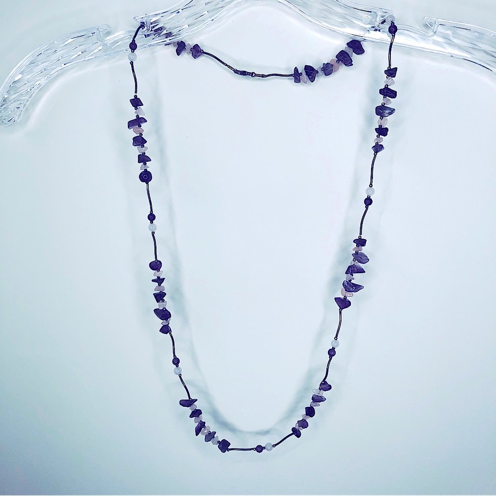 Amethyst necklace